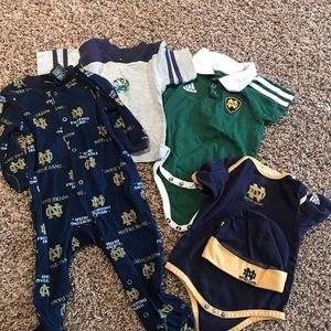 Notre Dame baby clothes